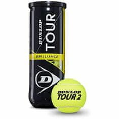 NEW Žogice za tenis Brilliance Dunlop 601326 (3 pcs)