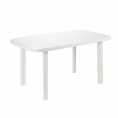 BigBuy Stranska mizica IPAE Progarden 08330100 Bela smola (72 x 137 x 85 cm )