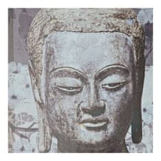 DKD Home Decor Prevleka DKD Home Decor 8424001698608 Counter Buddha Grey Wood MDF Wood 2 enoti 46,5 x 6 x 31 cm