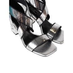 Liu Jo Sandali elegantni čevlji srebrna 36 EU SA3293TX367