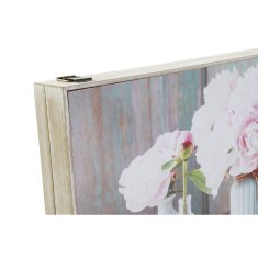 DKD Home Decor Omarica za ključe DKD Home Decor Grey MDF Wood 2 enoti 46,5 x 6 x 31,5 cm