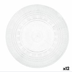 NEW Farfurie Întinsă Quid Viba Prozorno Plastika 26 cm Ø 26 cm (12 kosov) (Pack 12x)