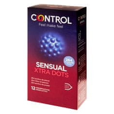 NEW Kondomi Sensual Xtra Dots Control (12 uds)