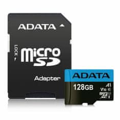 NEW Spominska Kartica Micro SD z Adapterjem Adata CLASS10 128 GB