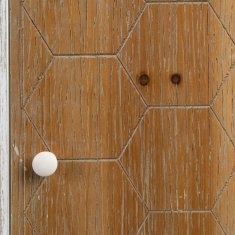 BigBuy Bivak COUNTRY Naravna bela jelka 120 x 35 x 80 cm MDF Les