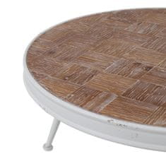 BigBuy Sredinska miza 74,5 x 74,5 x 38 cm Kovina
