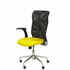 BigBuy Office Chair Minaya P&C 31SP100 Yellow