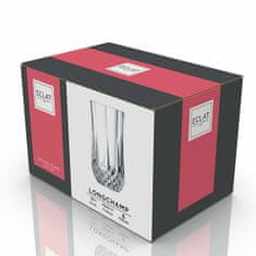 NEW Stekleni Kozarec Cristal d'Arques Paris Longchamp Prozorno Steklo (36 cl) (Pack 6x)