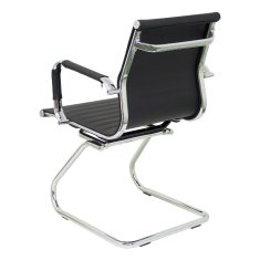 BigBuy Sprejemni stol Madroño Confidente P&amp;C 258CPNE Black