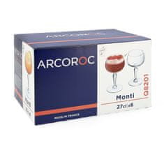 NEW Set skodelic Arcoroc Monti Prozorno Steklo 270 ml 6 kosov