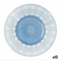 NEW Farfurie Întinsă Quid Viba Modra Plastika 26 cm Ø 26 cm (12 kosov) (Pack 12x)