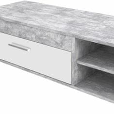 BigBuy TV pohištvo Svetlo siva (120 x 42,1 x 31,8 cm)