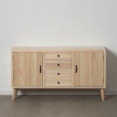 BigBuy Bivak MARIE Naravni les 140 x 40 x 76 cm DMF