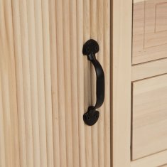 BigBuy Bivak MARIE Naravni les 140 x 40 x 76 cm DMF