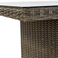 DKD Home Decor Garnitura mize s 6 stoli DKD Home Decor 94 cm 200 x 100 x 75 cm (7 kosov)