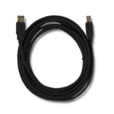 Qoltec kabel usb 2.0 a moški | b moški | 5m