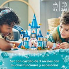 NEW Playset Lego 43206 Cinderella and Prince Charming's Castle (365 Kosi)