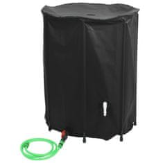 Vidaxl Rezervoar za vodo s pipo zložljiv 750 L PVC