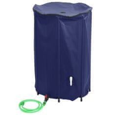 Vidaxl Rezervoar za vodo s pipo zložljiv 1000 L PVC