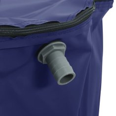 Vidaxl Rezervoar za vodo s pipo zložljiv 1250 L PVC