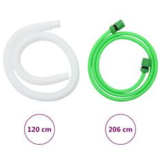 Vidaxl Rezervoar za vodo s pipo zložljiv 380 L PVC