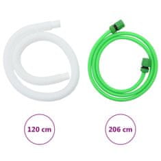 Vidaxl Rezervoar za vodo s pipo zložljiv 380 L PVC