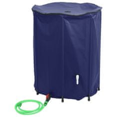 Vidaxl Rezervoar za vodo s pipo zložljiv 1350 L PVC