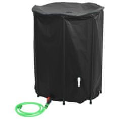 Vidaxl Rezervoar za vodo s pipo zložljiv 1350 L PVC