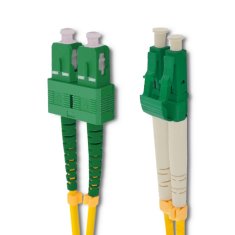 Qoltec povezovalni kabel iz optičnih vlaken sc/apc - lc/apc | enomodni | 9/125 | g652d | duplex | 3m