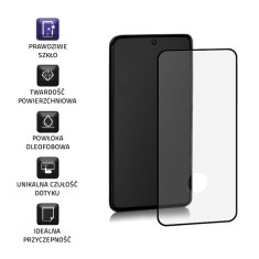 Qoltec qoltec premium zaščita zaslona iz kaljenega stekla za samsung galaxy s20 | polno prekrito | črno | 6d