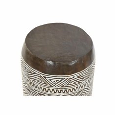 DKD Home Decor Stranska mizica DKD Home Decor Bela Naravna 28 x 28 x 50 cm 29 x 29 x 50 cm