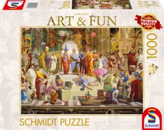 Schmidt Puzzle Art&Fun: School of Athens 2024, 1000 kosov