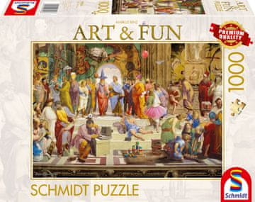 Schmidt Puzzle Art&Fun: School of Athens 2024, 1000 kosov