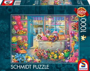 Schmidt Puzzle Pisana cvetličarna 1000 kosov