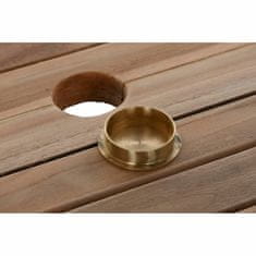 DKD Home Decor Jedilna miza DKD Home Decor rjava raztegljiva teak (180 x 120 x 75 cm)