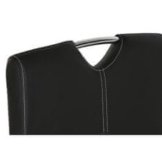 DKD Home Decor Jedilni stol DKD Home Decor Črna kovina Poliuretan (59 x 45 x 102 cm)