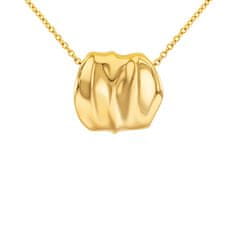 Calvin Klein Minimalistična pozlačena ogrlica za ženske Elemental 35000639