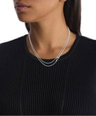 Calvin Klein Dolga jeklena ogrlica Flow 35000592