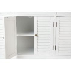 DKD Home Decor Bivak DKD Home Decor Bela oranžna Les Plastika 160 x 41 x 83 cm