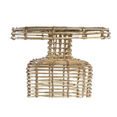 DKD Home Decor Stranska mizica DKD Home Decor Natural 48 x 48 x 45 cm