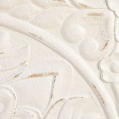 BigBuy Omara SHABBY CHIC 64 x 37 x 86 cm Naravni les Bela