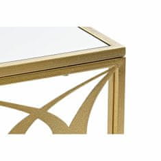 DKD Home Decor Sredinska mizica DKD Home Decor Mirror Metal (110 x 60 x 46 cm)