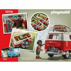 NEW Igralni komplet Vozni park Playmobil 70176 Volkswagen T1 Bus Rdeča