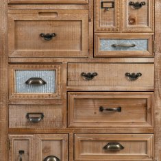 BigBuy Bivak 80 x 36 x 155 cm Elov les MDF Les