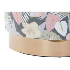 DKD Home Decor Naslon za noge DKD Home Decor Multicolor Wood Metal Tropical 35 x 35 x 35 cm (2 enoti)