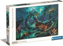 Clementoni Puzzle Podmorska bitka 3000 kosov