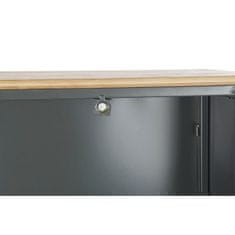 DKD Home Decor Police DKD Home Decor Natural Grey Metal Wood 2 police (79 x 39 x 133 cm)