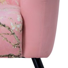 BigBuy Vrtni kavč Žamet 140 x 71 x 71 cm
