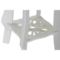 DKD Home Decor Komplet 2 miz DKD Home Decor Bela 30 x 30 x 76,5 cm