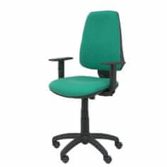 BigBuy Pisarniški stol Elche CP Bali P&amp;C I456B10 Smaragdno zelena